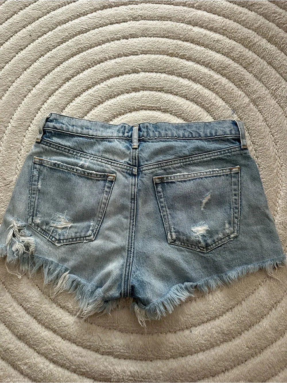 AGOLDE Parker Denim Shorts